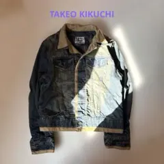 TAKEO KIKUCHI デニムジャケット　異素材　アメカジ　古着