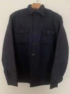 【L/Sシャツ】USNAVY CPO ライナーフリース　アンカーボタン