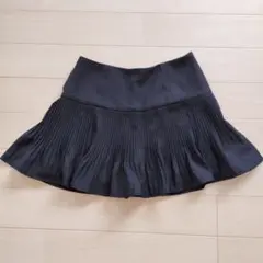 earth music&ecologyパンツ付き ブラック プリーツスカート S