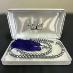 MAO DAICHI グレー パール ネックレスセット 美品