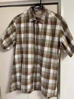 Levi's 半袖チェックシャツ Mサイズ 日本製