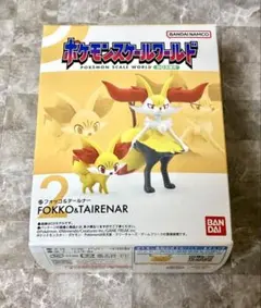 ポケモンスケールワールド　カロス地方　フォッコ＆テールナー