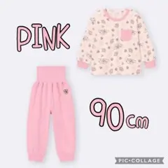 GU BABY（TODDLER）カンタンパジャマ（長袖&ロングパンツ）90cm