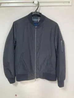 ダークグレー ボンバージャケット