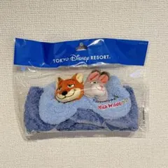 ズートピア ディズニーランド　ニック　ジュディ　ヘアバンド