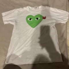 PLAY COMME des GARÇONS グリーンハート Tシャツ S