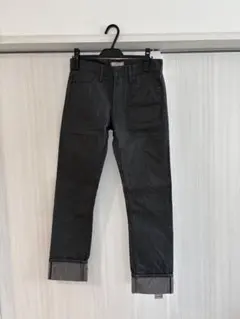 UNIQLO スリムストレートパンツ 29インチ ダークグレー