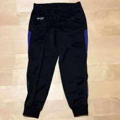 asicsアシックス ジャージパンツ 長ズボン トレーニングウェア 黒ブラックのサムネイル