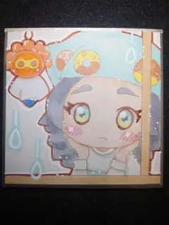 d*4様 316 手描きイラスト ポケモンZA アンシャ ドーナツどーぞ