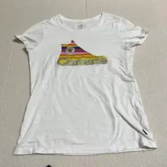 CONVERSE カラフルスニーカーTシャツ S