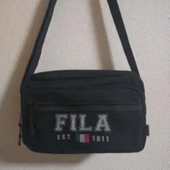 FILA ブラック ショルダーバッグ 美品