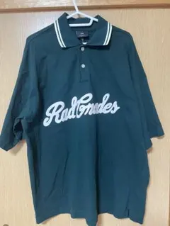 H&M RadGrades ポロシャツ オーバーサイズ グリーン Mのサムネイル