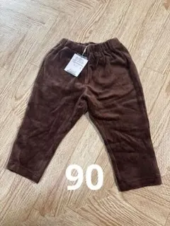 値下げ 新品 BREEZE コーデュロイパンツ サイズ90 茶色　ブラウン
