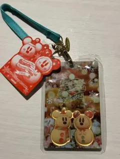 【新品未使用】ディズニー クリスマス 2016年 パスケース