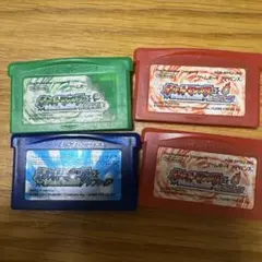 ポケモン　ゲームボーイアドバンス　リーフグリーン　ファイアレッド　サファイア