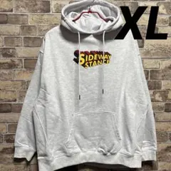 パーカー アッシュ XLサイズ アメコミ風ロゴ