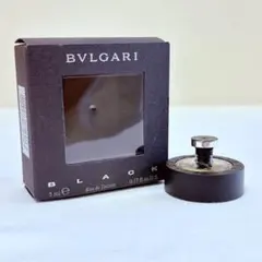 ブルガリ ブラック 未使用品 5ml 2個 ミニ 香水 BVLGARI ✓希少❗️廃盤品】 ブルガリブラックオードトワレ 5ml ミニ香水