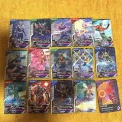 仮面ライダー トレーディングカード 15枚セット