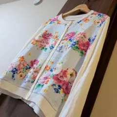 Chesty 花柄 長袖 カーディガンのサムネイル