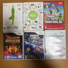 【中古】Wii ソフト6本セット