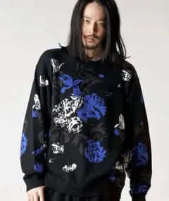 【新品未開封】NO ID. シャドー フラワー JQ ニット ブルー【匿名配送】