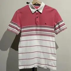 BURBERRY BLACKLABEL半袖ポロシャツ サイズ2 ボーダー