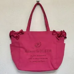 【新品・未使用品】Maison de FLEUR‬ ピンクマニアトート