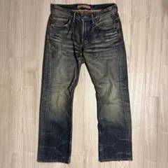 BIG JOHN ビッグジョン デニム ジーンズ 色落ち ヒゲ加工 古着