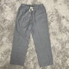 新品タグ付き　グレー カジュアルパンツ LLサイズ　綿100%