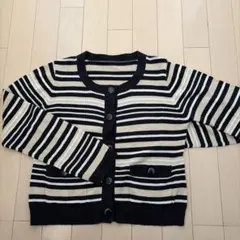ボーダーカーディガン Mサイズ