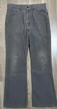 【80s】LEVI'S 517 フレアパンツ アメリカ製 ピケ素材 42タロン