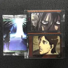 進撃の巨人 ウエハース まとめ売り 4枚セット