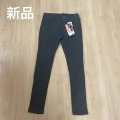 新品　レディース　レギンスパンツ　裏起毛　全周ゴム　グレー　しまむら