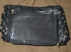 痛バ A4サイズ 黒 痛バッグ