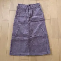 サマンサモスモス コーデュロイスカート