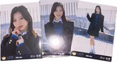 ≒JOY ニアジョイ 村山結香 電話番号教えて 歌唱衣装 直筆コンプ(バラ