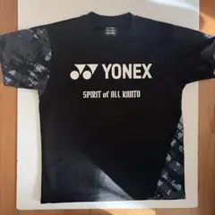 YONEX スポーツTシャツ 黒 グレー迷彩