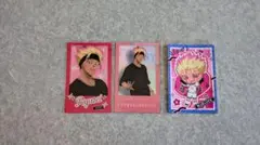 ブルーロック　ラウンドワン　ミニフォトカード＆フレフレンズステッカー　士道龍聖