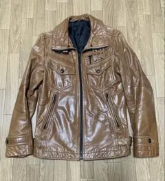 A・S・M 水牛皮レザージャケット　M