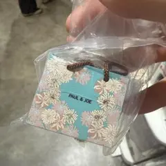 PAUL & JOE 花柄　ショップバック　ガチャ