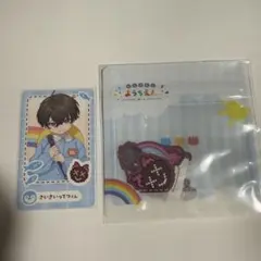 佐伯イッテツ　にじさんじようちえん　ステッカーセット　チェキ