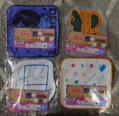名探偵コナン 一番ラボ E賞 マイクロファイバータオル　4種セット