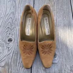 BALENCIAGA バレンシア スウェードパンプス ハイヒールのサムネイル