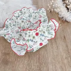 ハンドメイド ボタニカルベリー 立ち襟バルーンチュニック 犬服 - メルカリ
