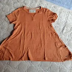 CROCODILE オレンジチュニック 半袖　Aライン