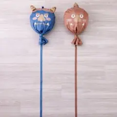 【節分の日】ファブリック鬼バルーン2個セット