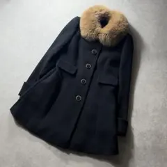 アプワイザーリッシェ ファーコート ロングコート ウール