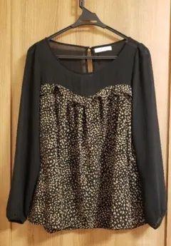 【お値下げ♡】ローリーズファーム レオパード柄ブラウス トップス