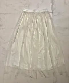 honeysuckle rose ロングスカート　白　新品　未使用　M-L