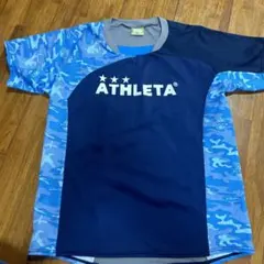 ららぱ様専用　サッカー　ATHLETA 半袖迷彩柄ウェア サイズ160